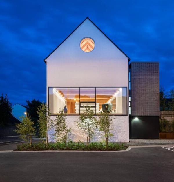 Kinsale Library, designed by Cork County Council Architects. Picture: Jed Niezgoda