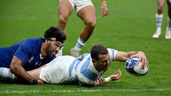 Emiliano Boffelli leads Argentina to narrow World Cup win over Samoa