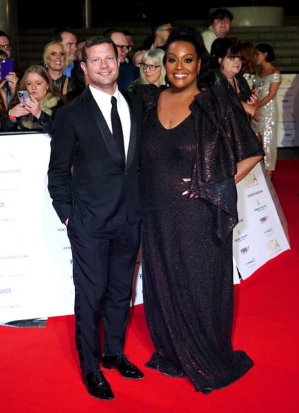 Dermot O'Leary and Alison Hammond attending the National Television Awards in 2022. Dermot O'Leary and Alison Hammond attending the National Television Awards in 2022.