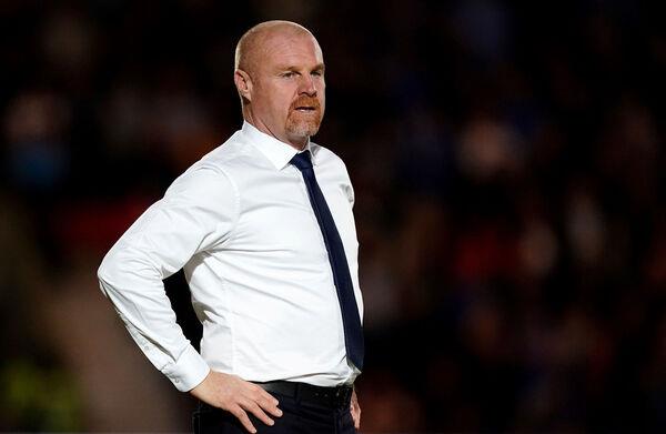 Sean Dyche, who insists he "knows what he needs to know" about the club's off-field issues and is comfortable with that. Sean Dyche, who insists he "knows what he needs to know" about the club's off-field issues and is comfortable with that.