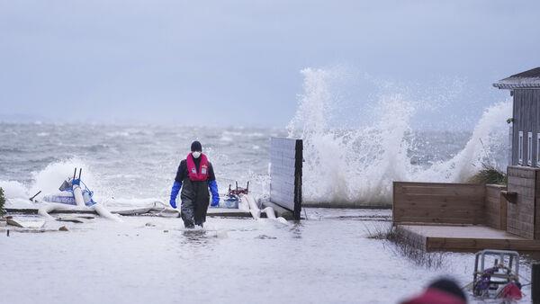 Northern Europe braced for gale force winds and floods