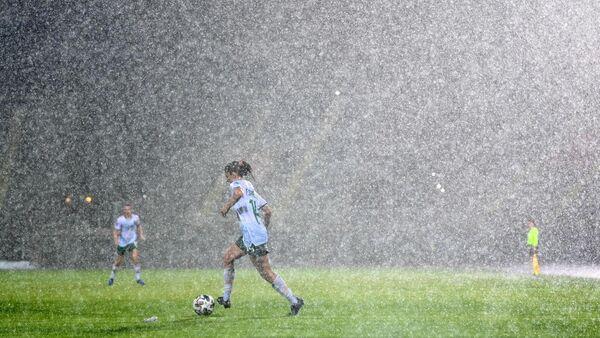 Ireland v Albania second half delayed for one hour due to heavy rain