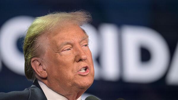 Donald Trump arrives in court ahead of evidence to civil fraud trial