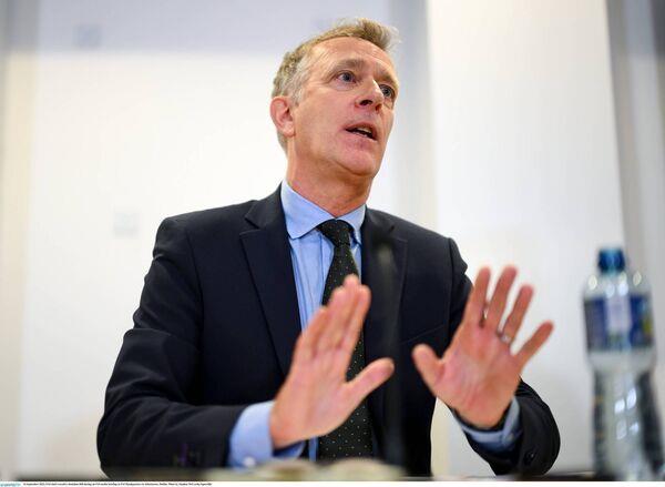 FAI chief executive Jonathan Hill has broken his own rule by accepting €20,000 in lieu of holidays not taken. Photo: Stephen McCarthy/Sportsfile FAI chief executive Jonathan Hill has broken his own rule by accepting €20,000 in lieu of holidays not taken. Photo: Stephen McCarthy/Sportsfile
