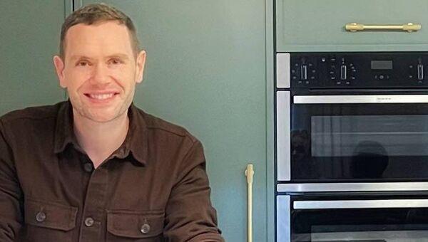 David O'Brien in the kitchen in Ranelagh.