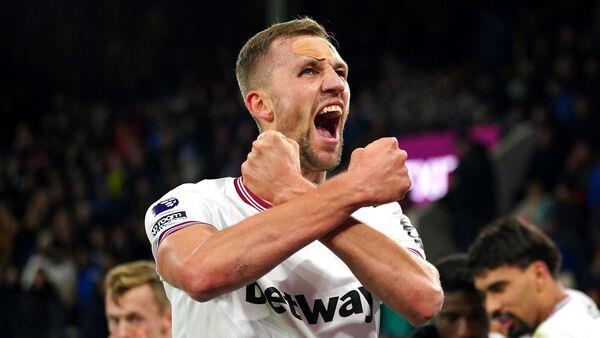 Tomas Soucek nets late winner as West Ham fight back to beat Burnley