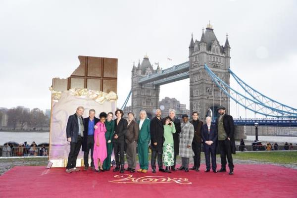 Wonka photo call – London