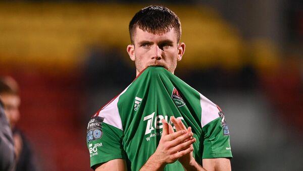 Joshua Honohan with a look of devastation. Joshua Honohan with a look of devastation.