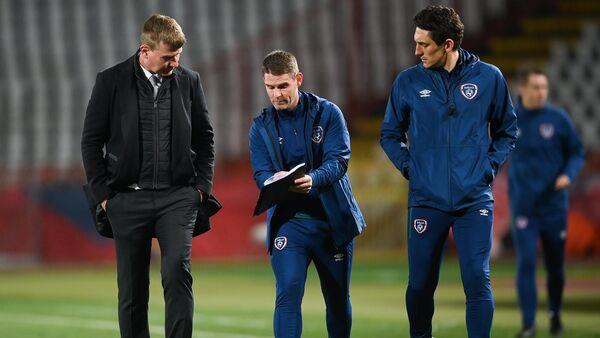 Jonathan Hill coy on reports linking Anthony Barry with vacant Ireland job
