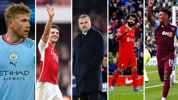 The Premier League title race: how the top five co<em></em>ntenders shape up