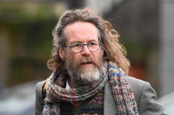 Singer and musician Liam ó Maonlaoí attends Shane MacGowan's funeral. Picture: Larry Cummins 