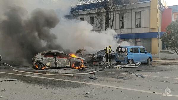 Shelling kills 10 people in Russian border city of Belgorod