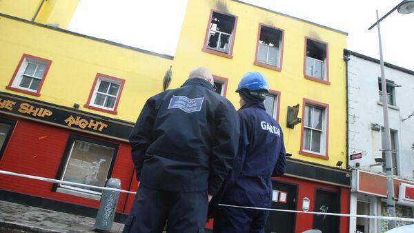 Gardaí investigating major fire at Dublin pub earmarked for homeless families