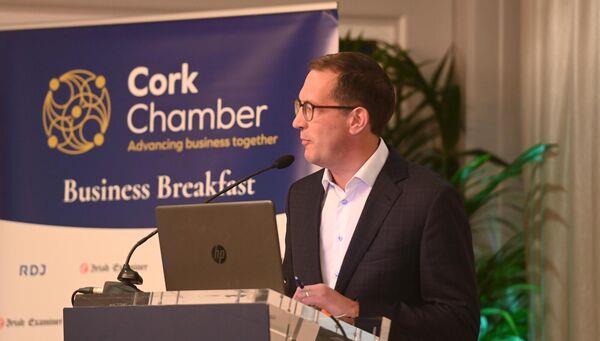 "It is no longer enough to just be pro-diversity," says Conor Healy, CEO, Cork Chamber. Pic: Larry Cummins