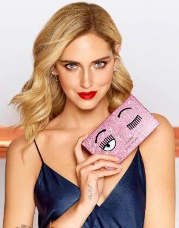An ad campaign for Lanc?me featuring Chiara Ferragni
